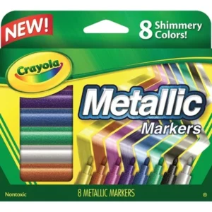 8ct Metallic Markers