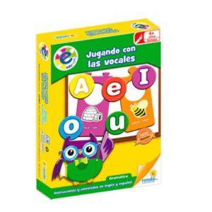 Juego De Mesa Jugando Con Las Vocales
