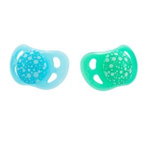 Chupones Twistshake 2x Azul Y Verde Pastel 6+M