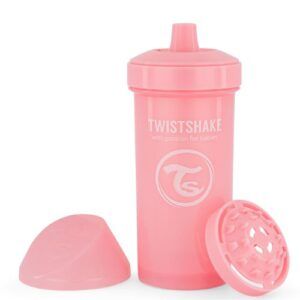 Vaso Twistshake Kid Cup 360ml 12+M Rosado