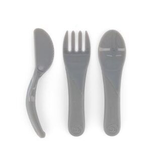 Cubiertos De Aprendizaje Twistshake 6+M Gris Pastel (114276401)