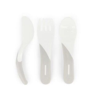 Cubiertos De Aprendizaje Twistshake 6+M Blanco (114276419)