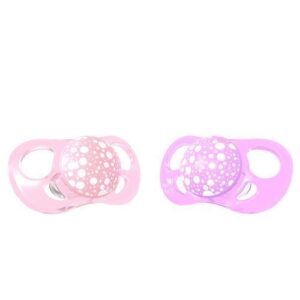 Chupones Twistshake 2X Rosado Y Morado Pastel 6+M (114274448)
