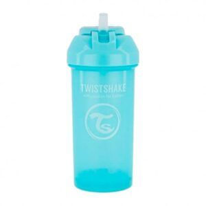 Vaso Con Pitillo Twistshake 360ml 6+M Azul