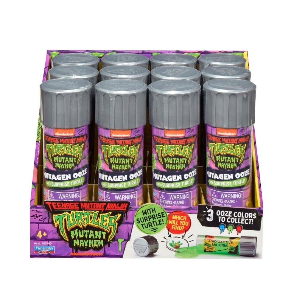 Tortugas Ninja Movie Slime Mutante C/Mini Fig. Surt.