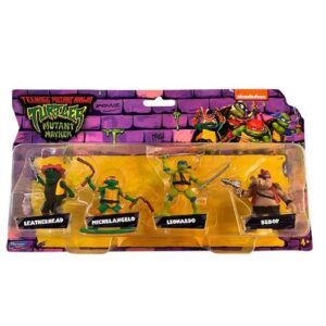 Tmnt Movie Mini Figura X 4